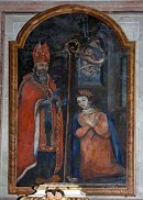 Saint Eutrope bénissant Sainte Estelle