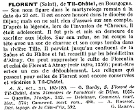 article sur Saint Florent de Til-Chatel, Catholicisme, tome 4, 1956