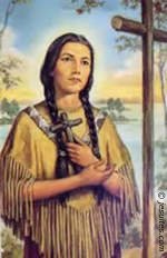 La bienheureuse Kateri Tekakwitha, le lys des iroquois