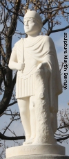 Statue de Saint Victor par Martin Damay