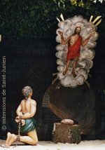 Apparition de Notre-Seigneur à saint Théodore - ostensions de Saint-Junien