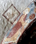 le sacrifice d'Abraham, fresque Liban