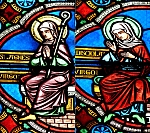 Sainte Agnès et Sainte Disciole