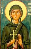 Sainte Antonine, martyre