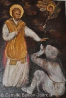 Saint Aupré, tableau de Camille Bellion-Jourdan