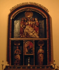 autle de saint Ignace dans le chateau de Loyola