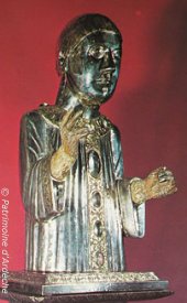 Buste reliquaire de Saint Chaffre - XIe siècle