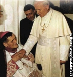 Mgr Ferro rencontre avec le Pape