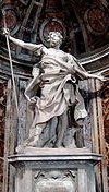 Saint Longin, statue par Bernini