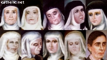 María de Montserrat et ses compagnes