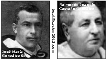 Raimundo Castaño González et José María González Solís