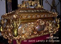 reliquaire de saint Landry à Soignies