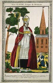 Saint Claude, évêque de Besançon © Musée de l'Image, Epinal