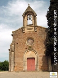 Eglise sainte Fauste du village de Belmontet