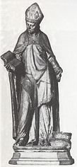 Statue de Saint Goéry en l'église Saint Maurice d'Epinal
