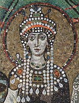 Theodora, impératrice, basilique Saint Vital de Ravenne