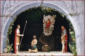 Apparition de Notre-Seigneur à saint Théodore - ostensions de Saint-Junien